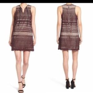 Chelsea28 Crochet shift dress